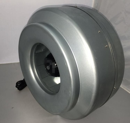 4"EC  In-Line Centrifugal  Fan Hydroponics  Sheet Steel Ceiling Wall Mount