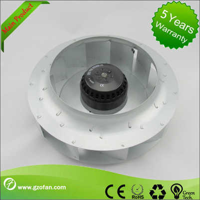 Low Noise Quiet AC Backward Centrifugal Fan For Ventilating Units Ball Bearing Nsk