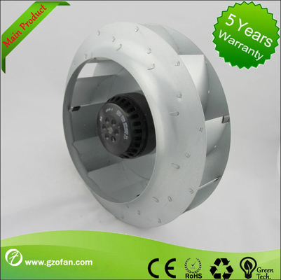 Low Noise Quiet AC Backward Centrifugal Fan For Ventilating Units Ball Bearing Nsk
