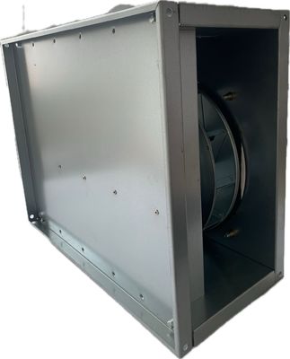 Square Ventilation System Industrial Centrifugal Rectangular Duct Cabinet Fan 335m3/h