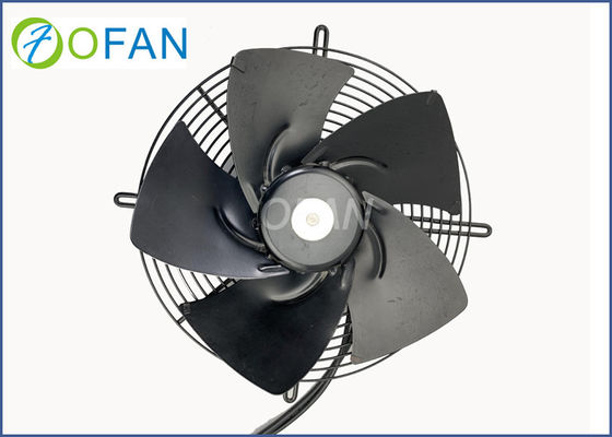 EC Axial Fan Metal Sheet Coated Black  for Electronics and Machinery Cooling
